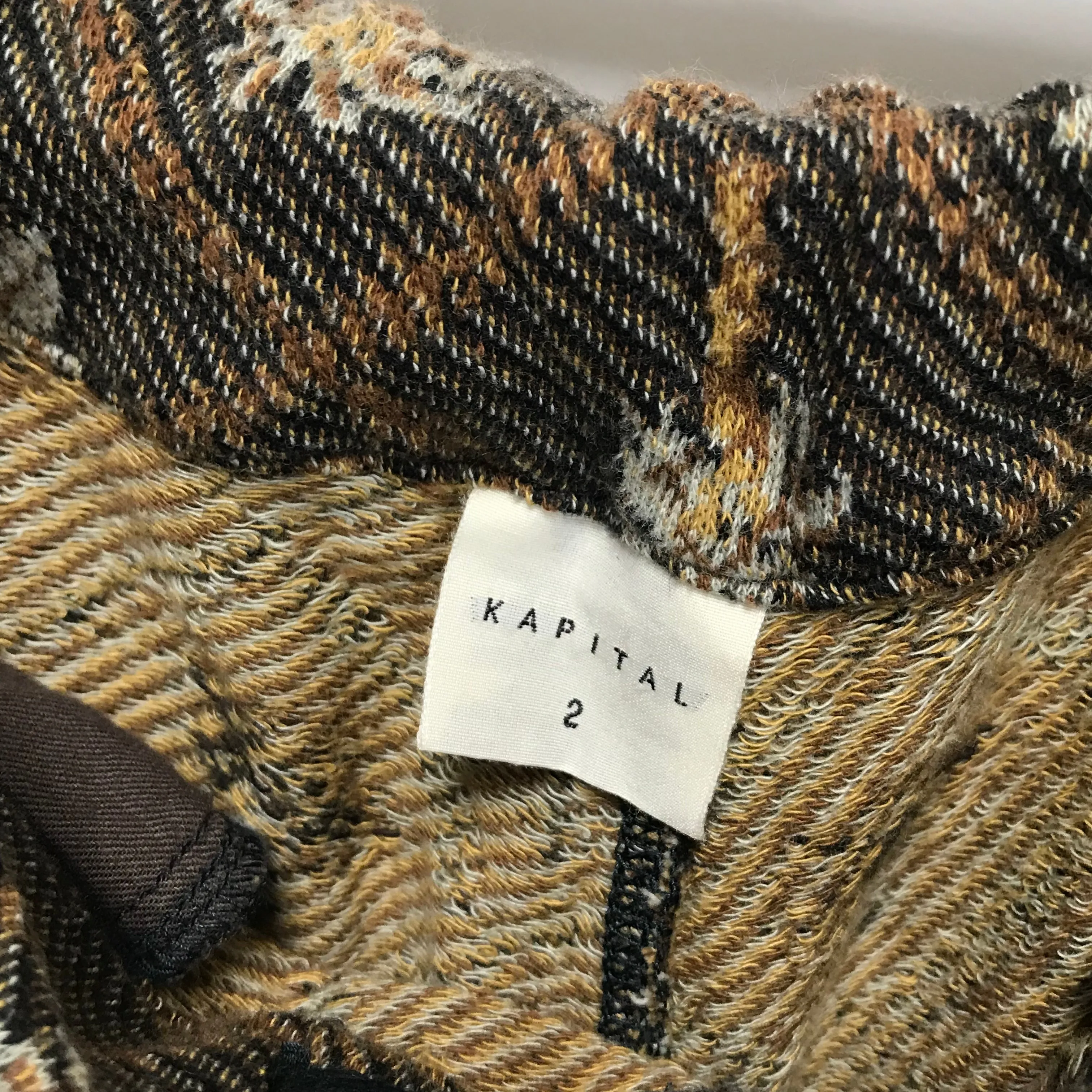 [2] Kapital Palm Tree Jacquard Dragronfly Shorts