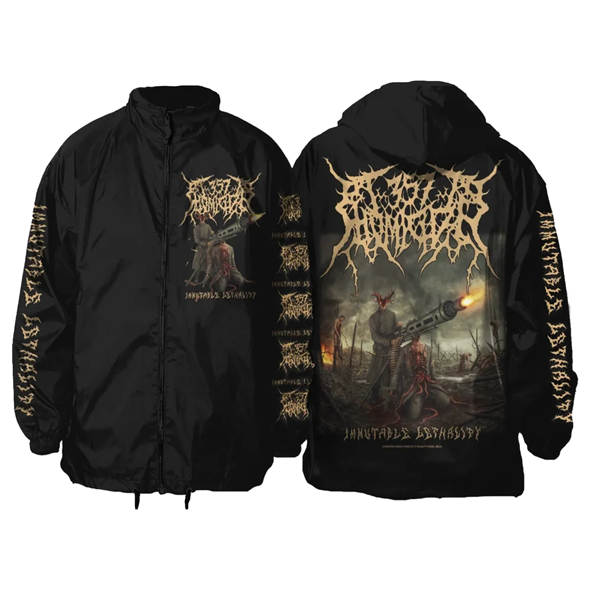 .357 Homicide 'Immutable Lethality' Windbreaker