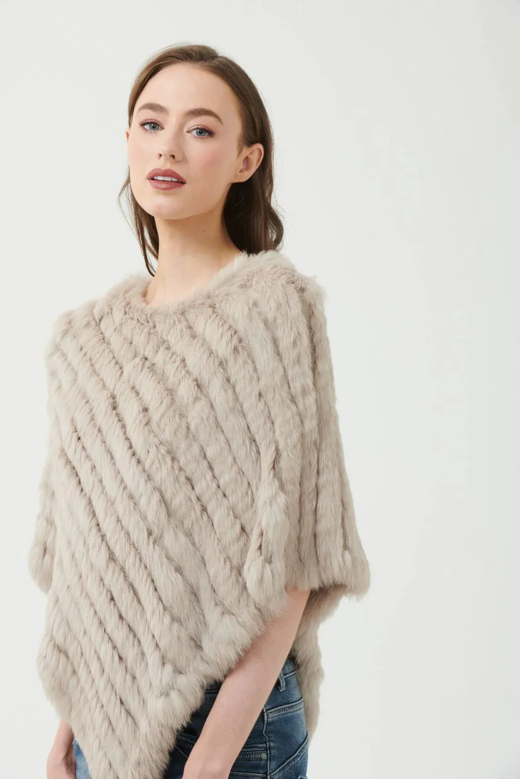 365 Days Fur Poncho