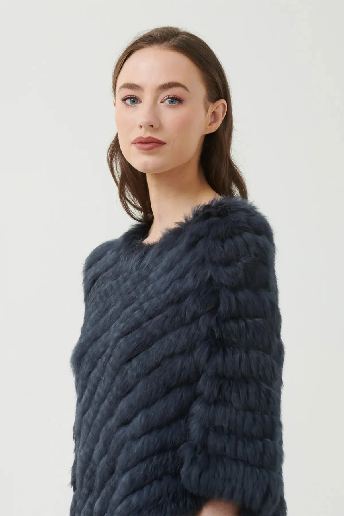 365 Days Fur Poncho