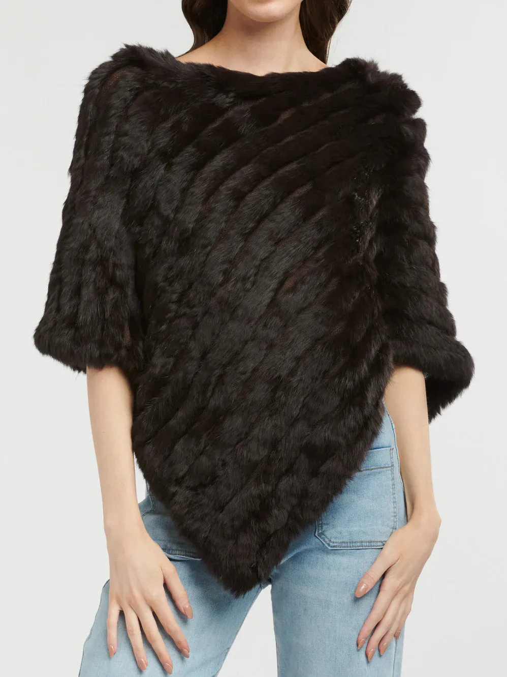 365 Days Fur Poncho