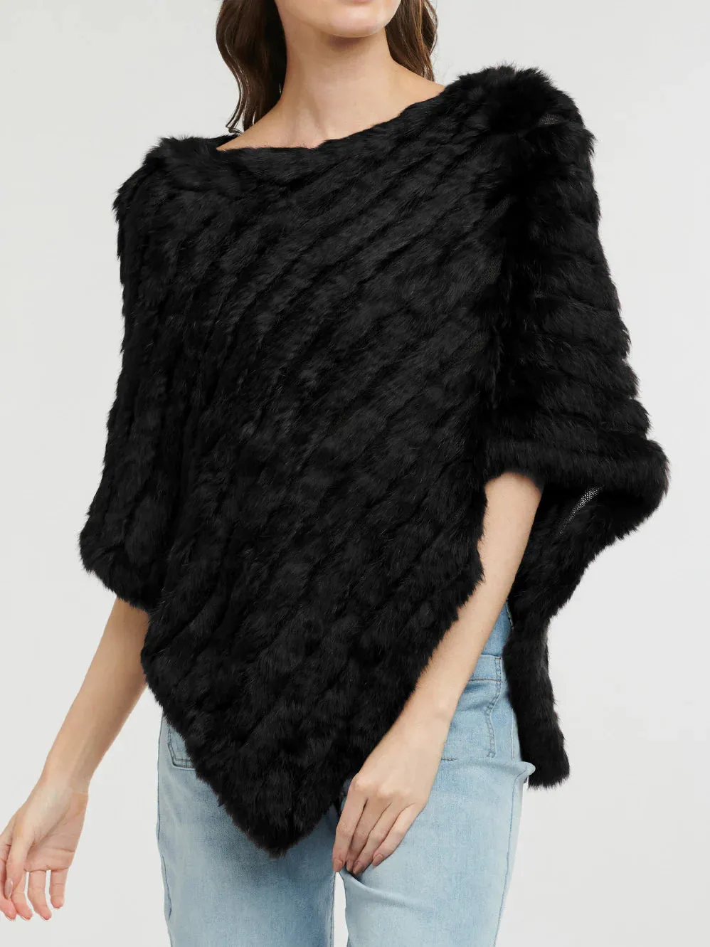365 Days Fur Poncho