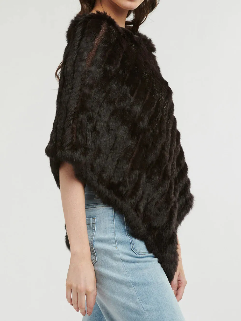 365 Days Fur Poncho