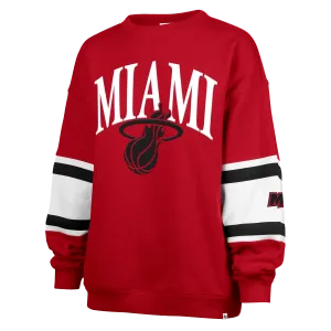 '47 Brand HEAT Culture: Blood Red Women's Crewneck
