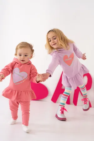 9027 Agatha Ruiz De La Prada Leggings Heart Print Set