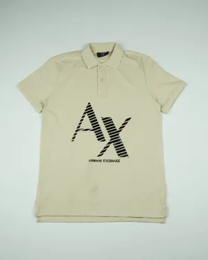 AE WHITE POLO SHIRT
