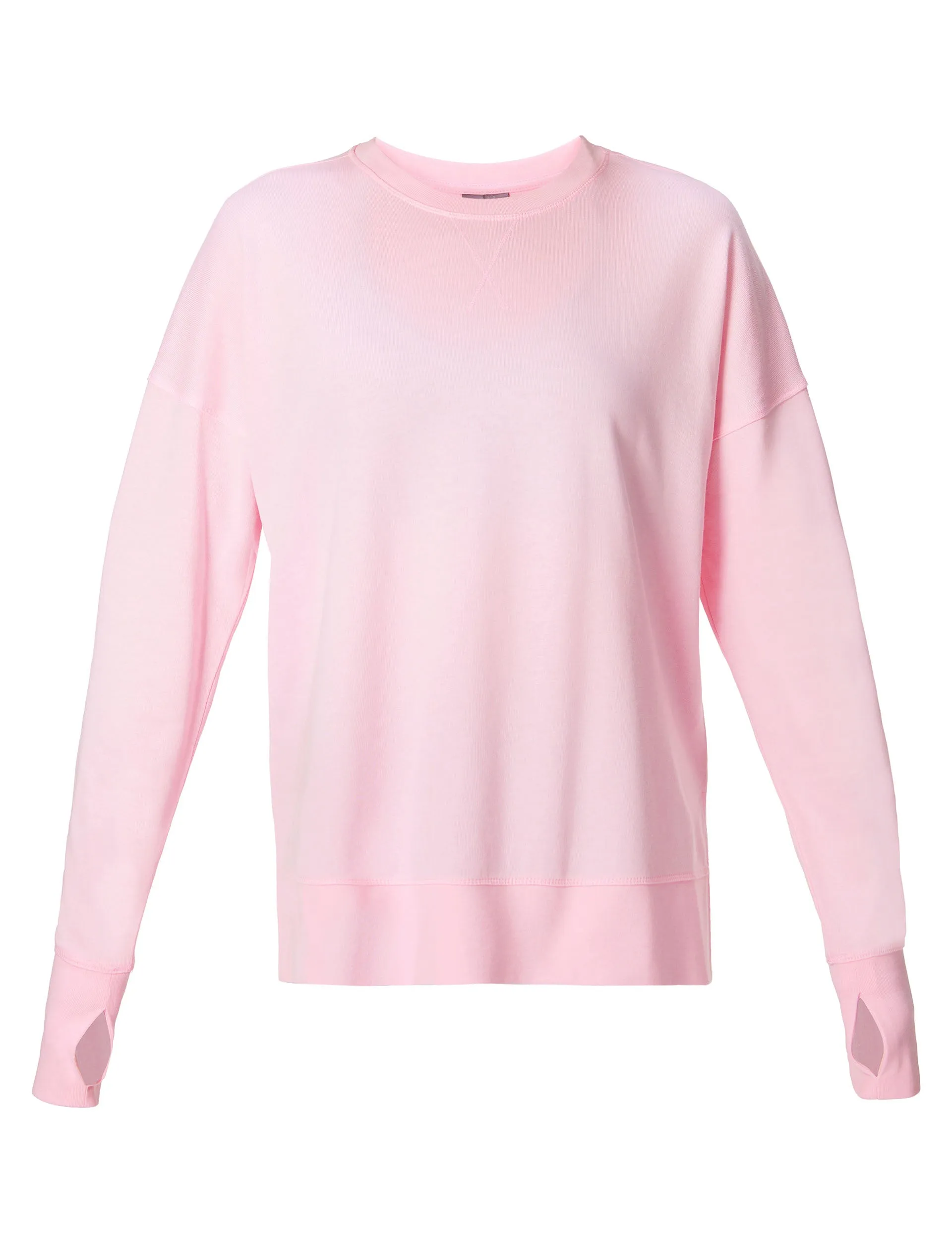 After Class Longline Sweatshirt - Nerine Pink