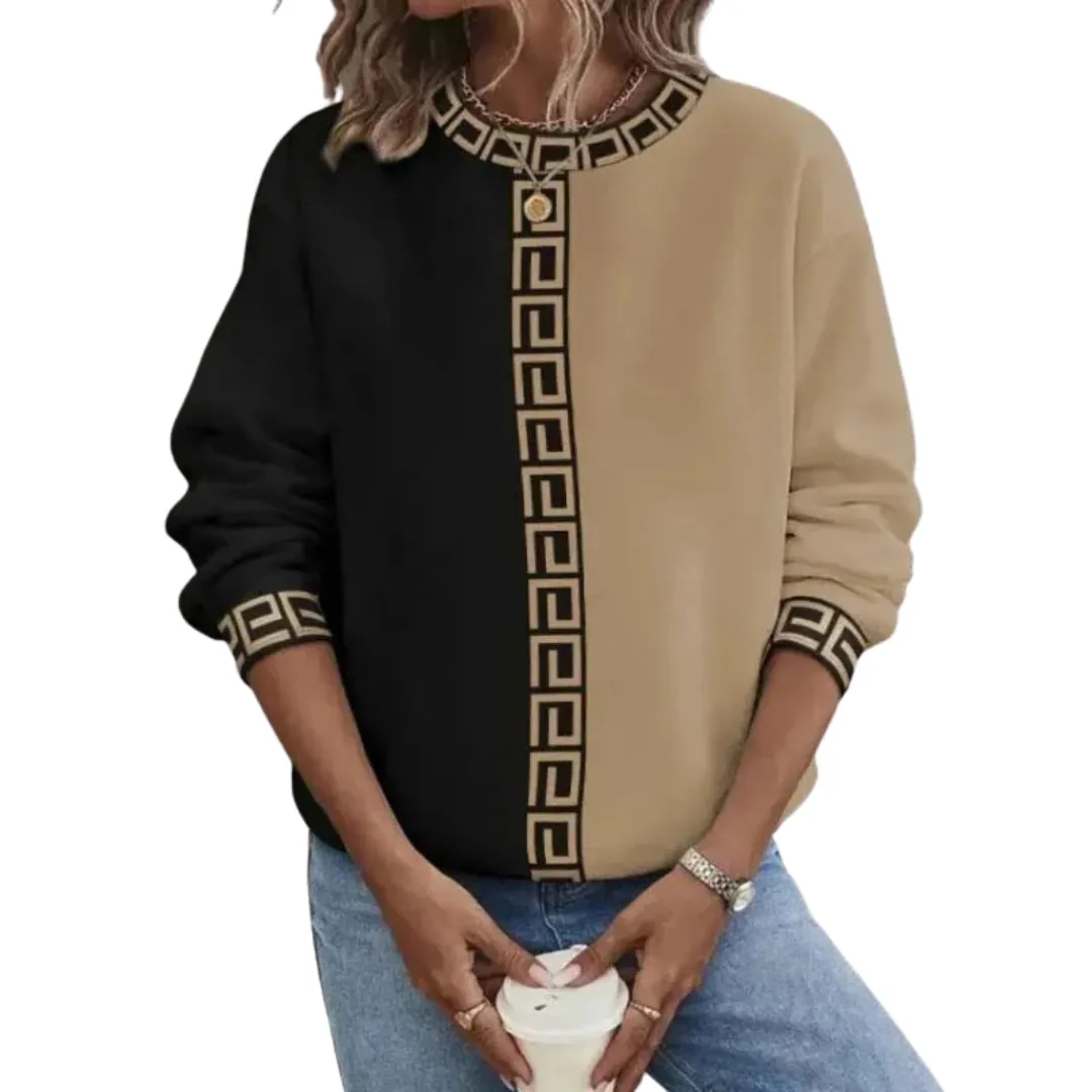Aizza | Women Warm Long Sleeve Sweater | Stylish