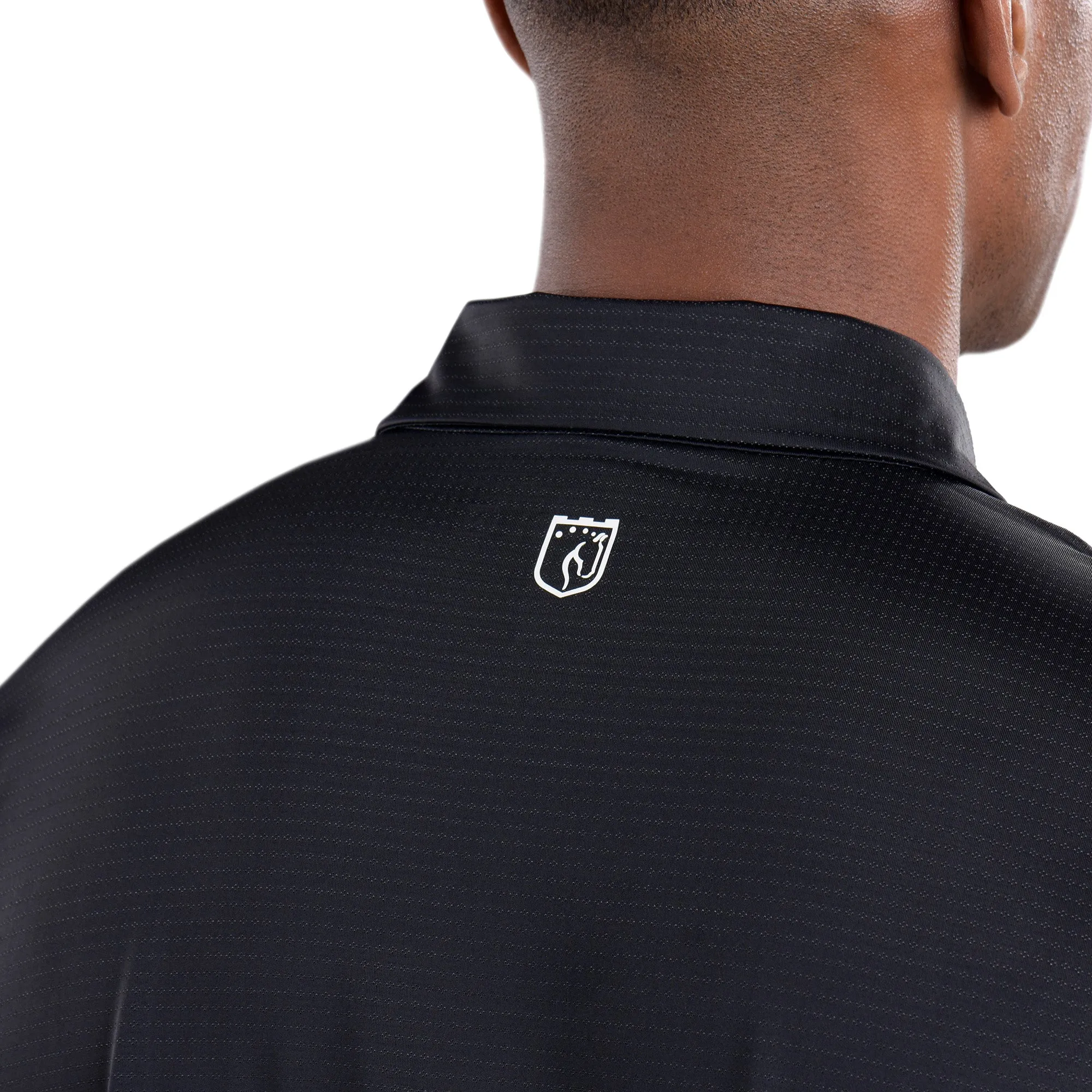 Alex 2 Color Black/White Polo - FINAL SALE
