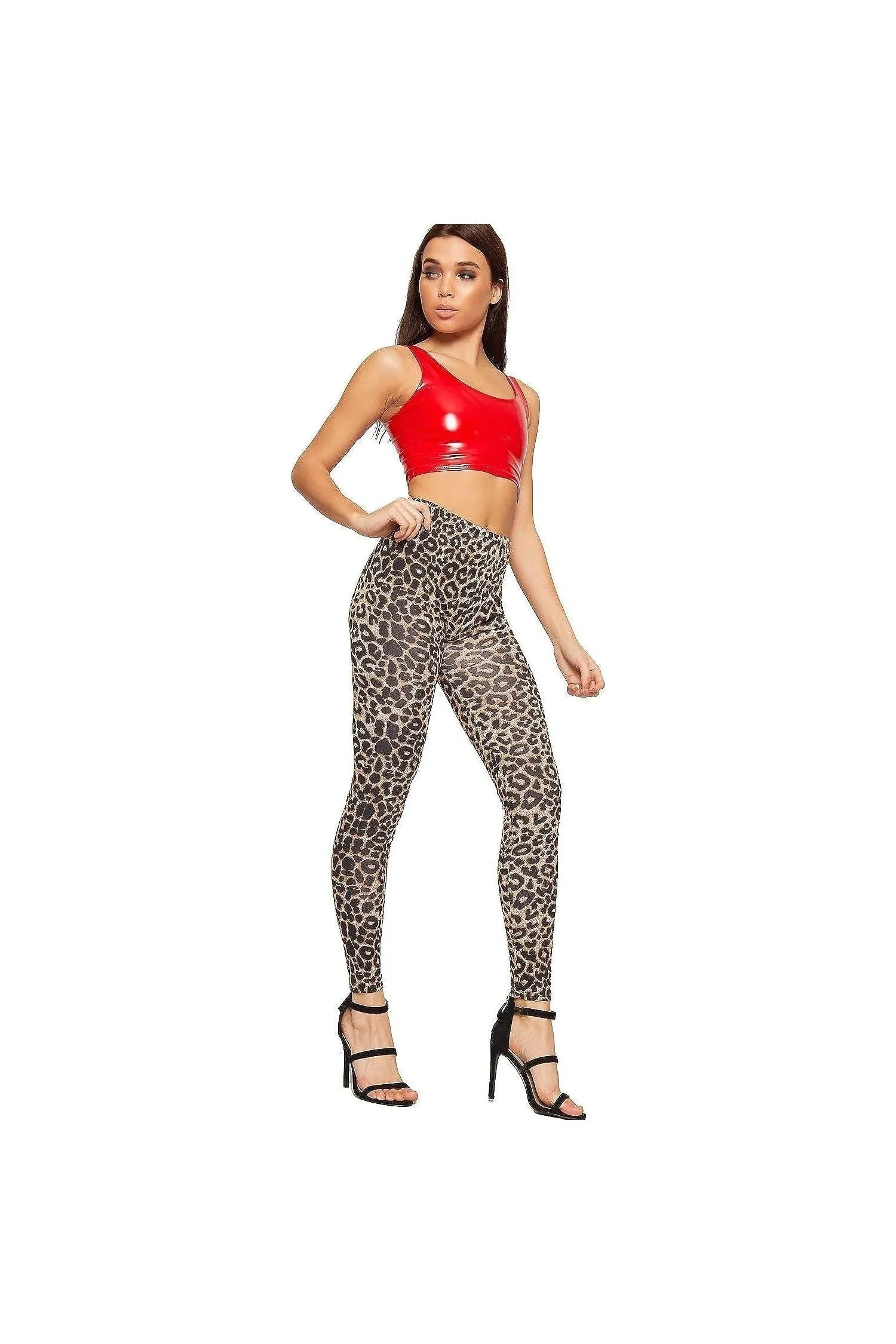 Animal Leopard Print Leggings