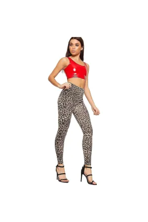 Animal Leopard Print Leggings