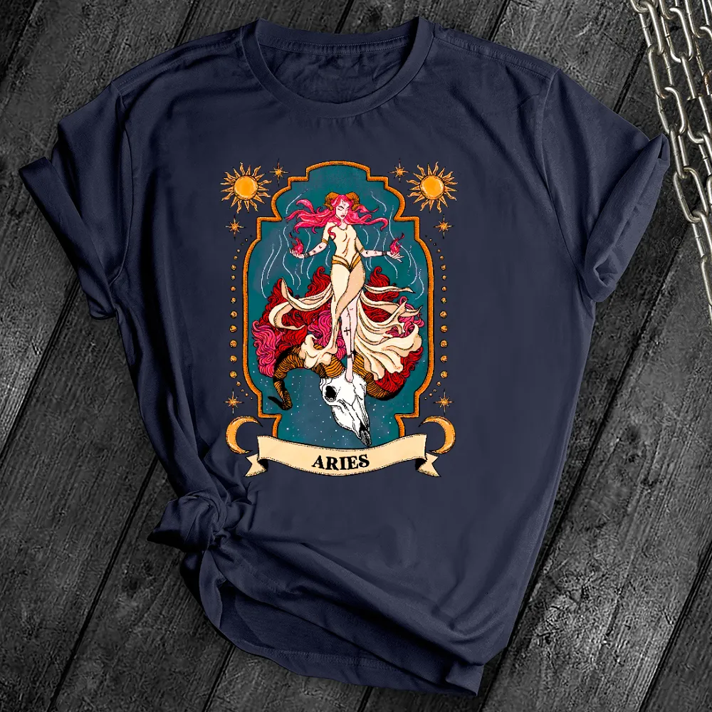 Aries Zodiac Tee