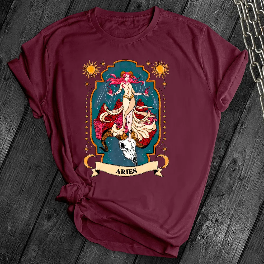 Aries Zodiac Tee