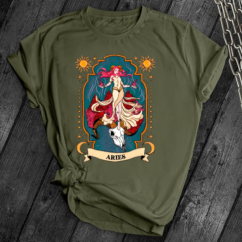 Aries Zodiac Tee