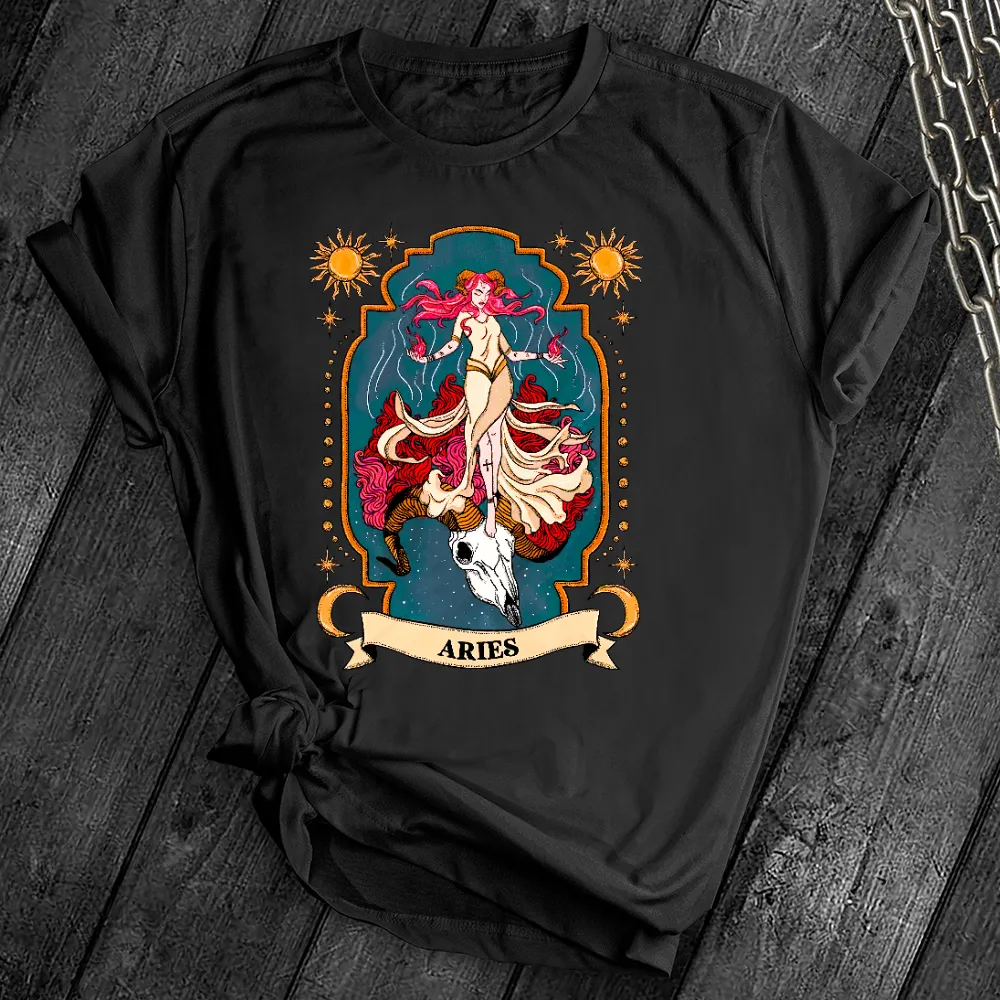 Aries Zodiac Tee