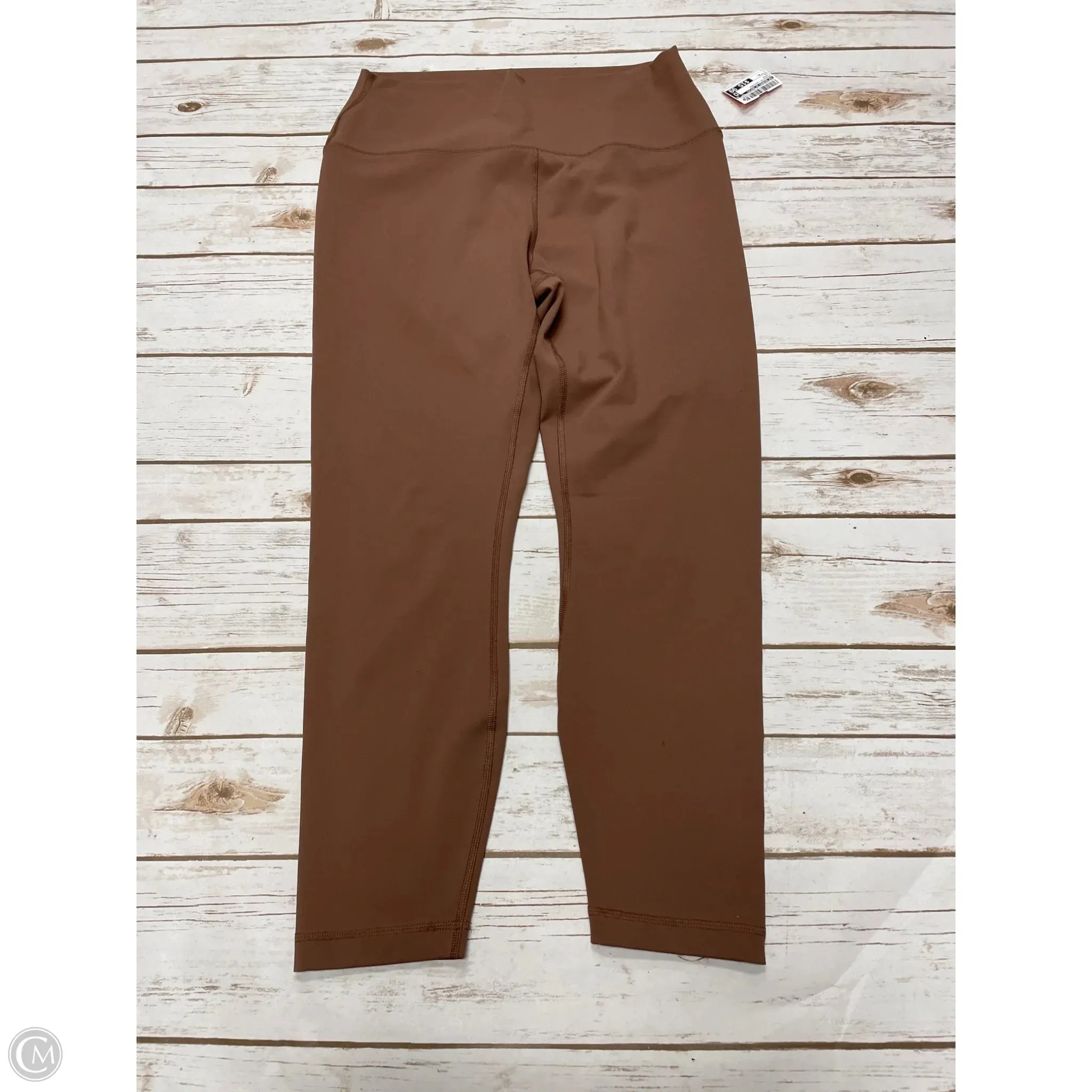 Athletic Leggings By 90 Degrees By Reflex In Brown, Size: Xl