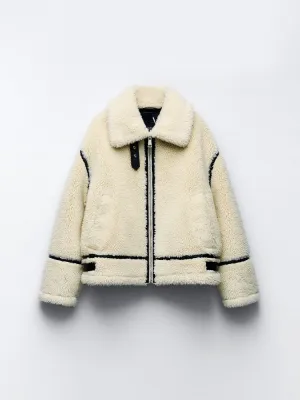 Autumn Teddy Coat in Lana