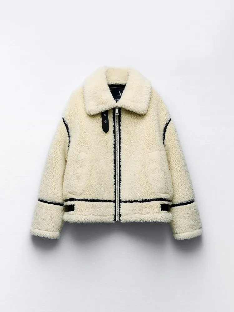 Autumn Teddy Coat in Lana