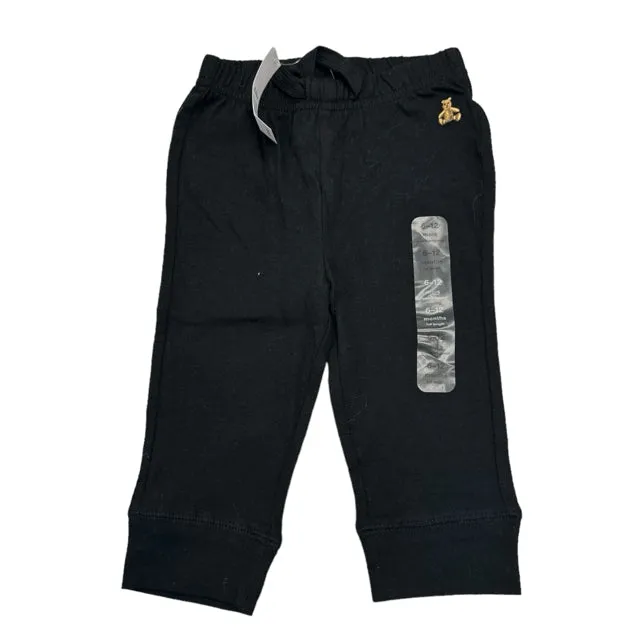 Baby Gap Boy's NWT Black Full Length Pants size 6/12 m