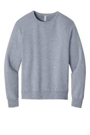 BELLA CANVAS Unisex Sponge Fleece Classic Crewneck Sweatshirt BC3911 Athletic Heather