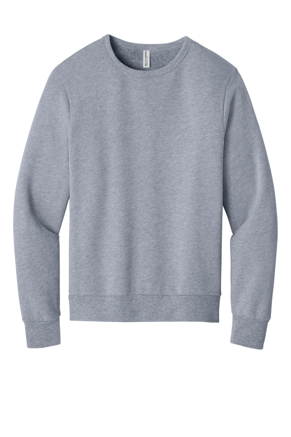 BELLA CANVAS Unisex Sponge Fleece Classic Crewneck Sweatshirt BC3911 Athletic Heather