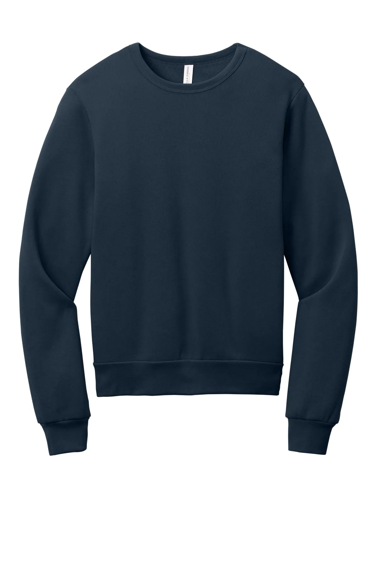 BELLA CANVAS Unisex Sponge Fleece Classic Crewneck Sweatshirt BC3911 Navy