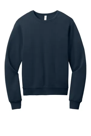 BELLA CANVAS Unisex Sponge Fleece Classic Crewneck Sweatshirt BC3911 Navy