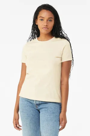 BELLA CANVAS  Women's Relaxed Jersey Short Sleeve Tee. BC6400 Natural