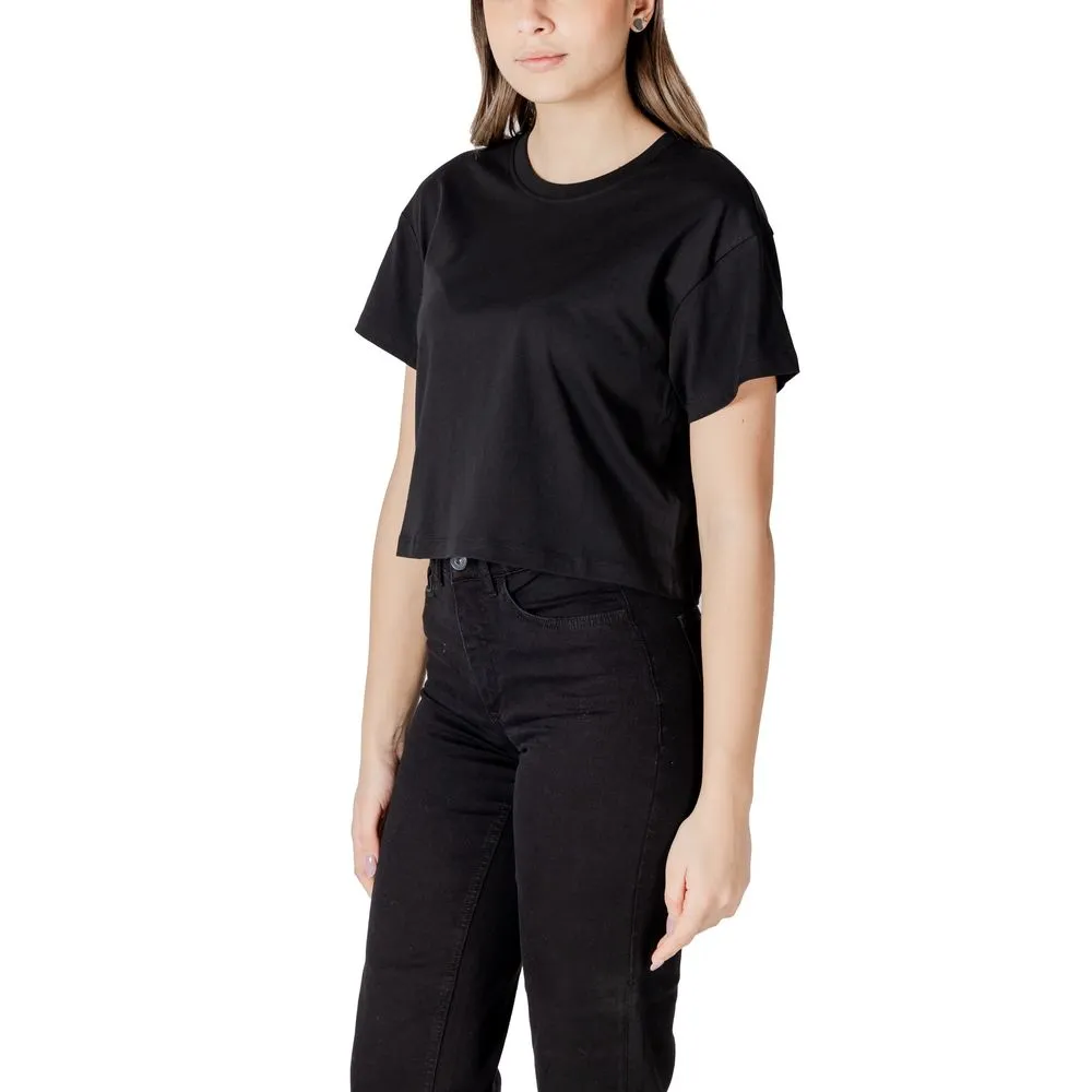 Black Organic Cotton Tops & T-Shirt