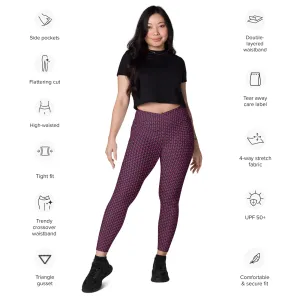Black star  leggings with pockets