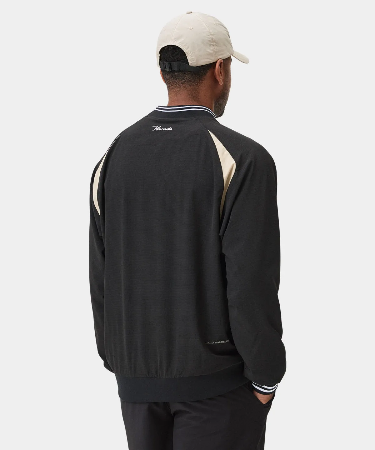 Black TX Links Windbreaker