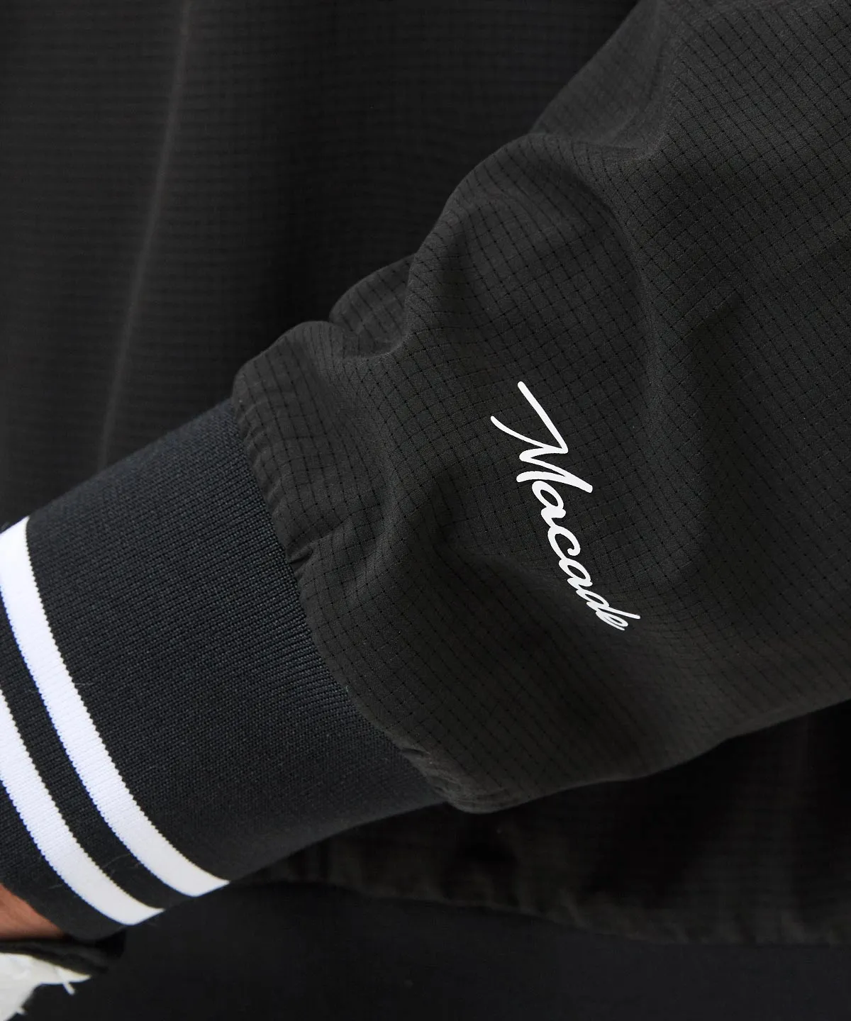 Black TX Links Windbreaker