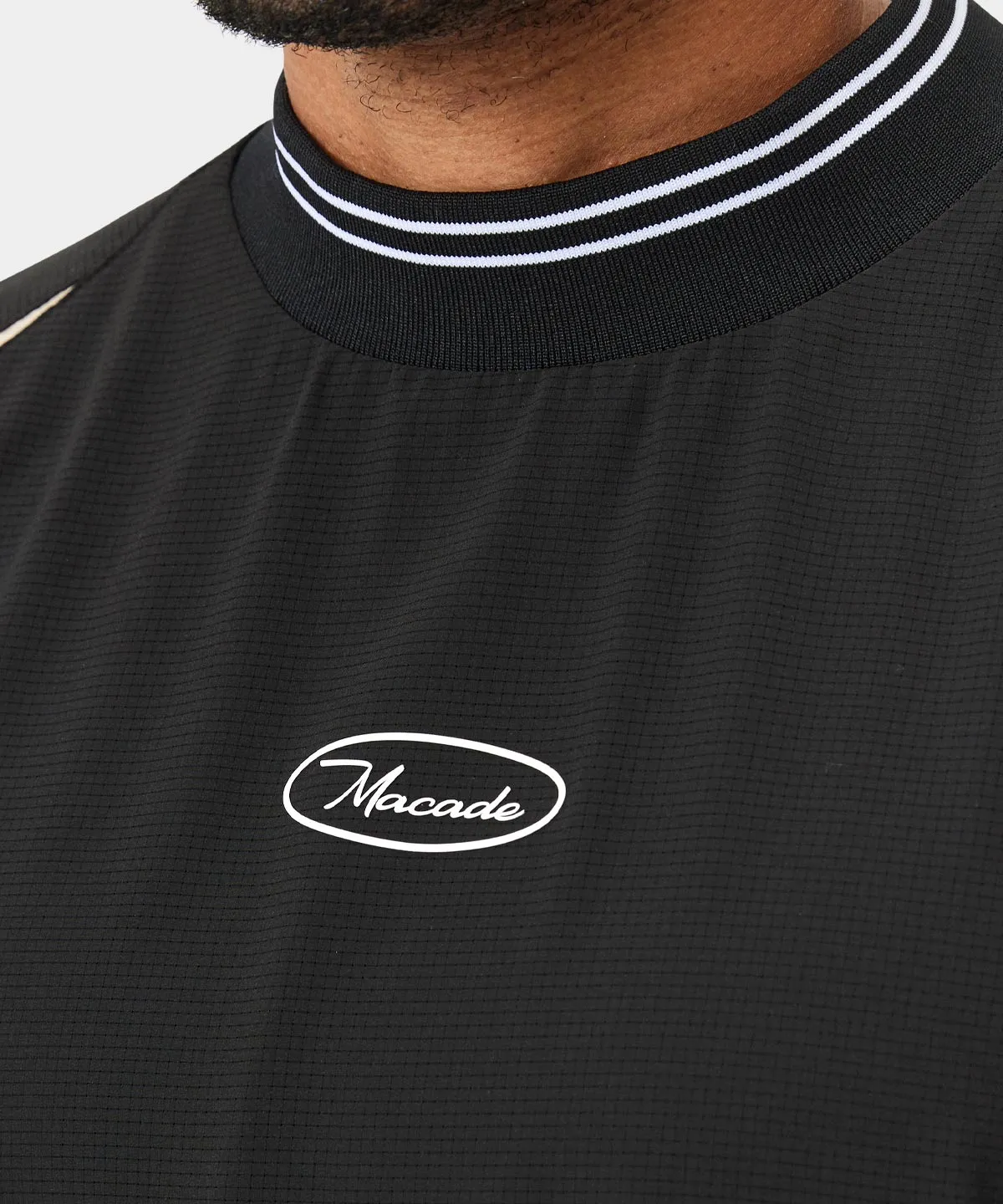 Black TX Links Windbreaker