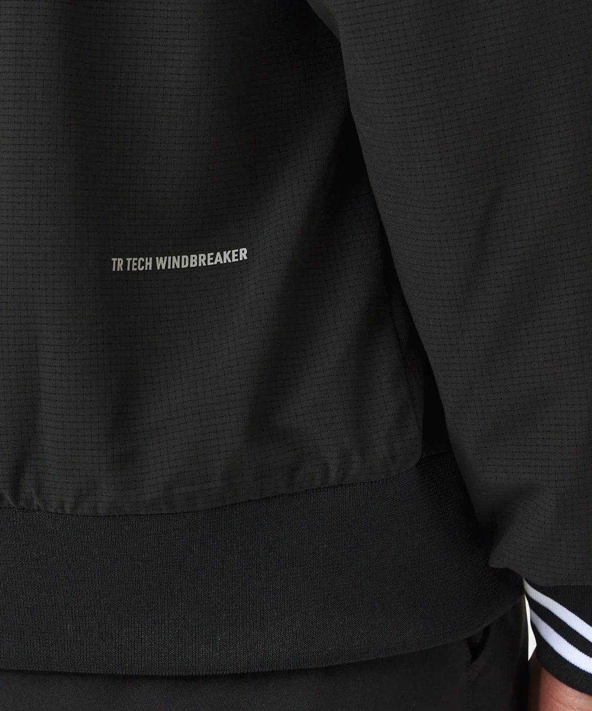 Black TX Links Windbreaker