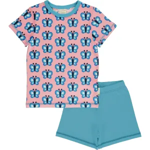 Blue Wing Butterfly Pyjama Set SS