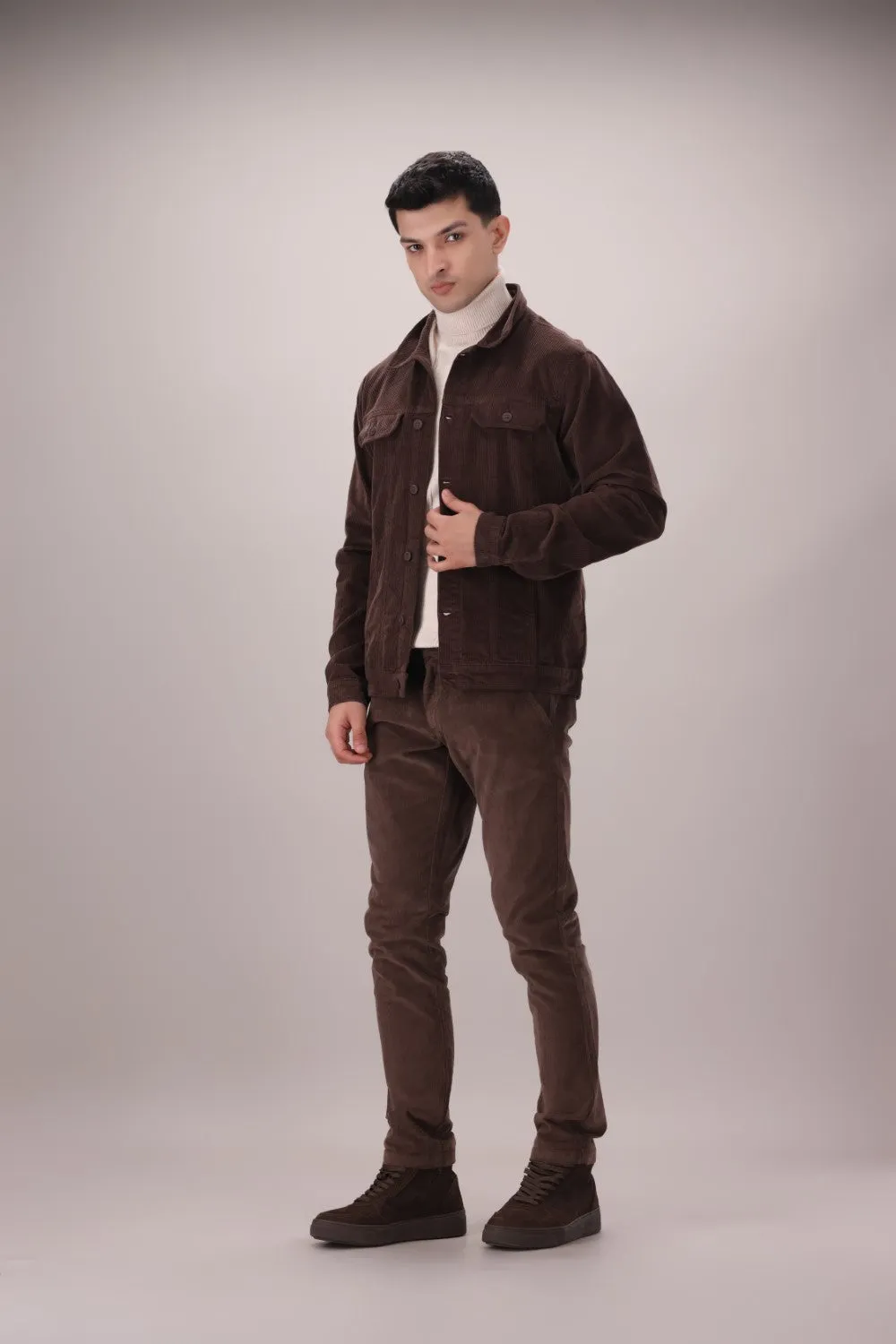 Brown Corduroy Jacket
