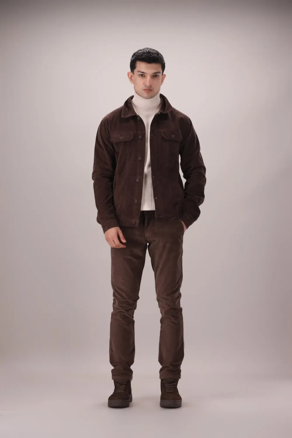 Brown Corduroy Jacket