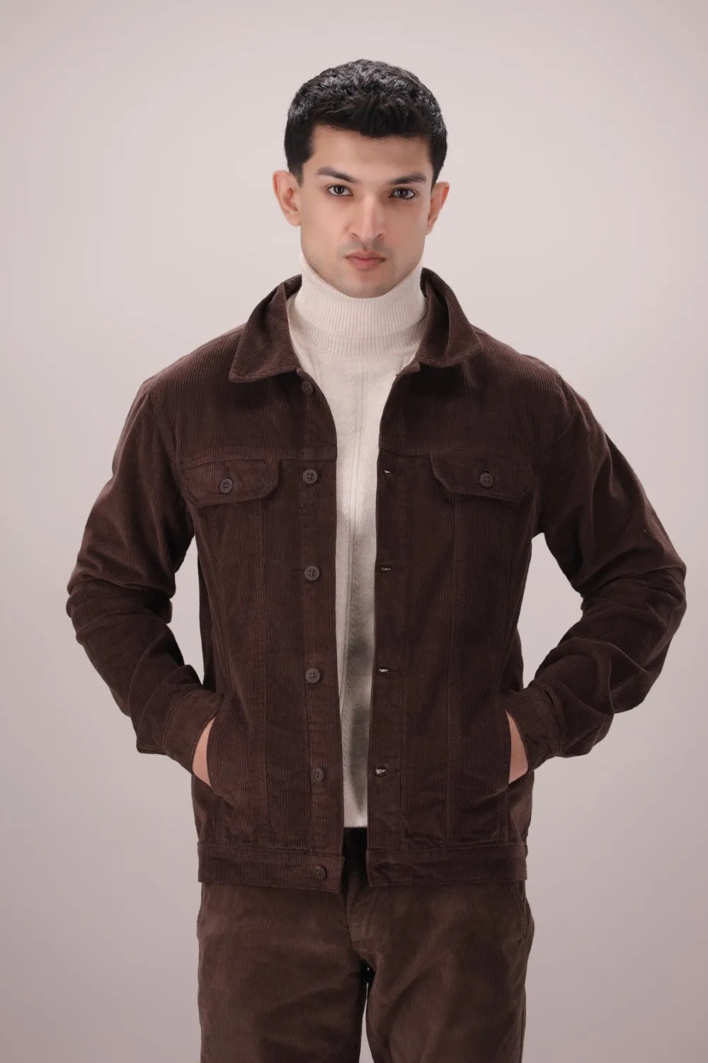 Brown Corduroy Jacket