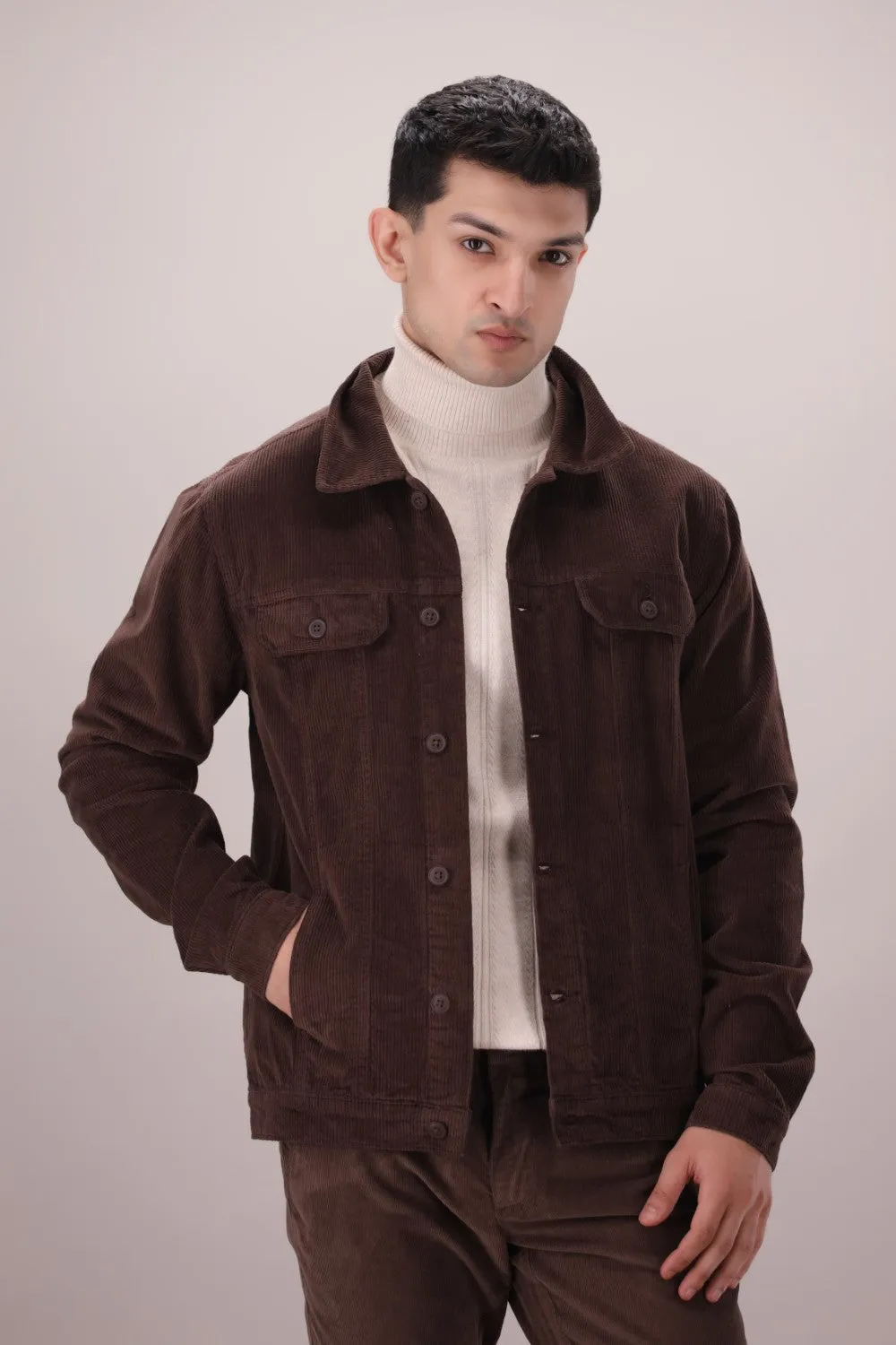 Brown Corduroy Jacket