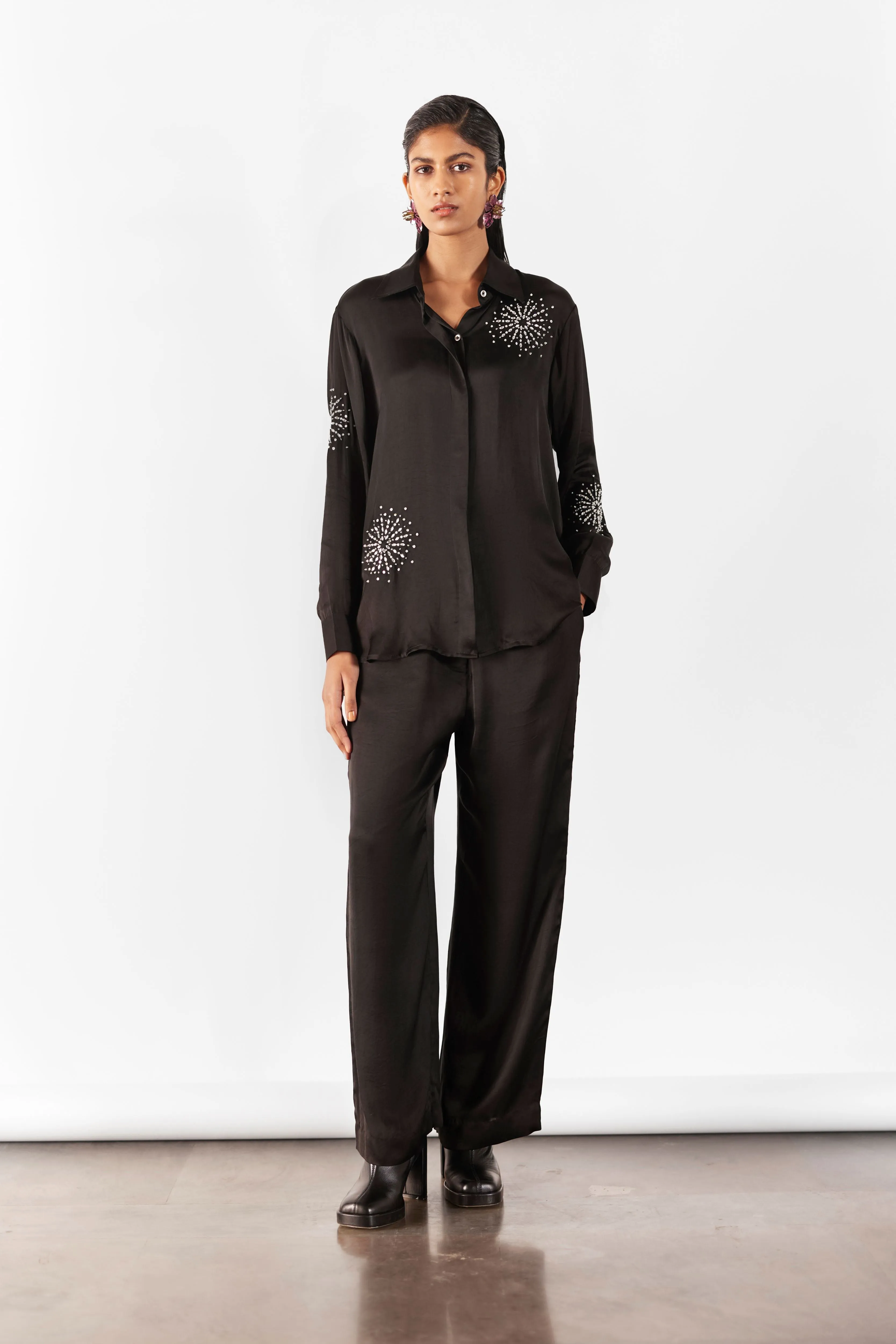 Brunia Shirt and Trousers Set