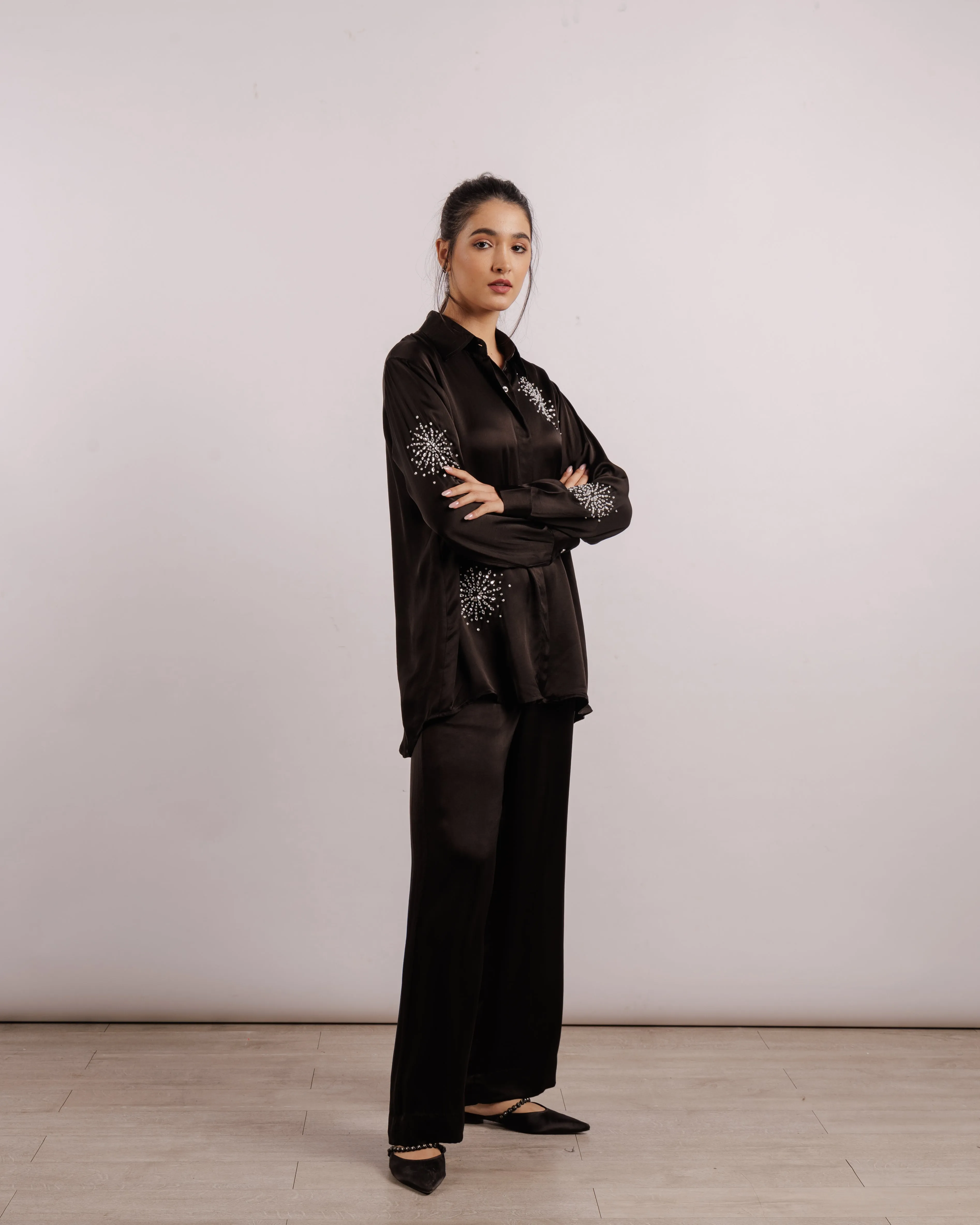 Brunia Shirt and Trousers Set