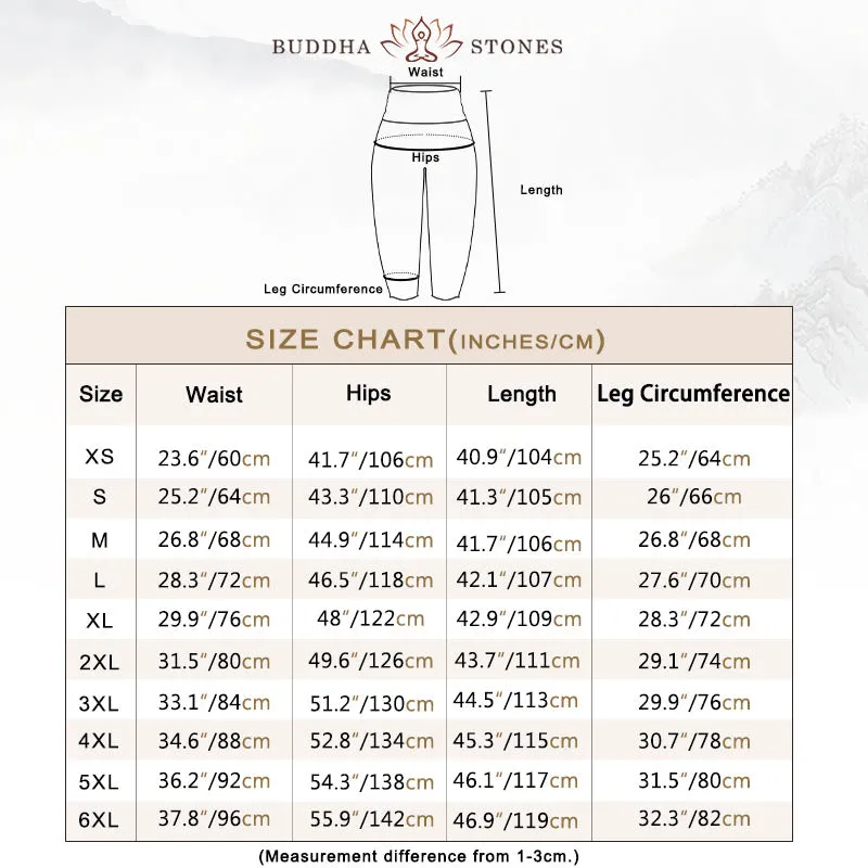 Buddha Stones Casual Peacock Grassland Women's Elastic Waist Harem Pants
