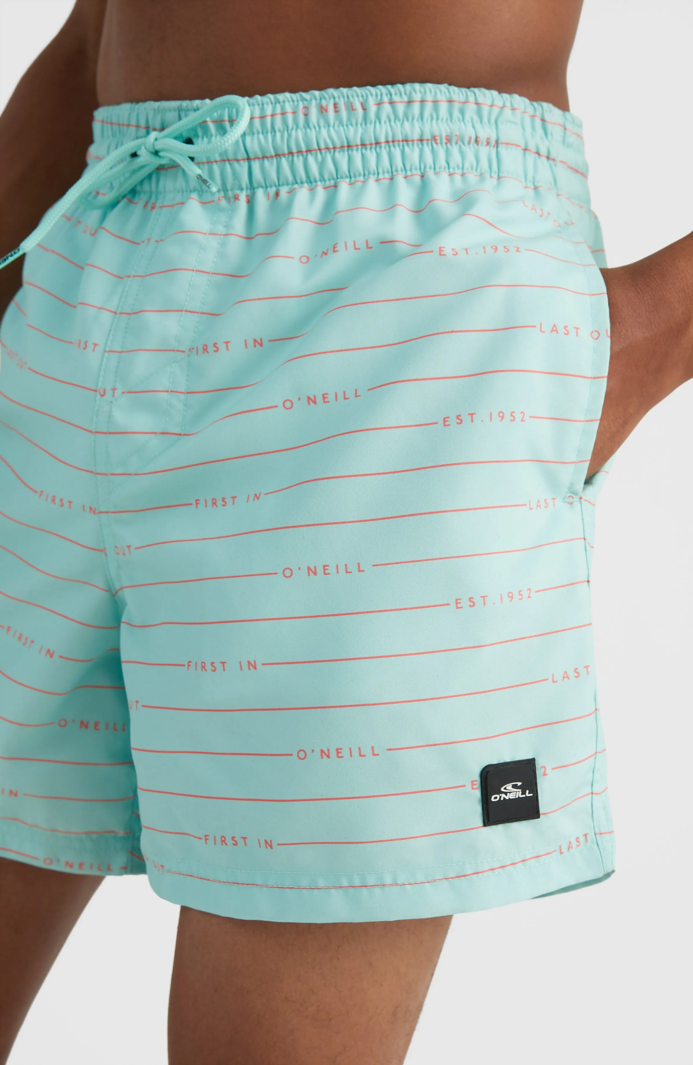 Cali First 15'' Badehose | Light Blue First In