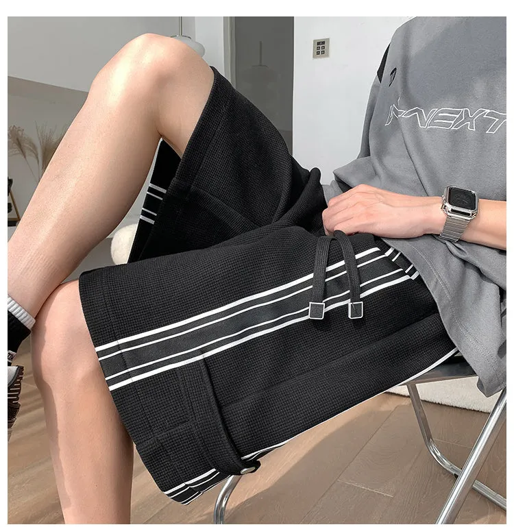 Casual Side Striped Men Shorts Pants
