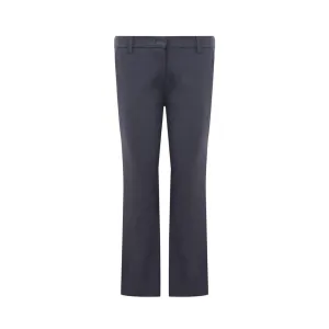 Chic Blue Linen Trousers