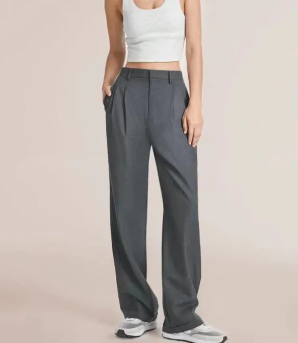 Chic Comfort Women's Wide-Leg Trousers