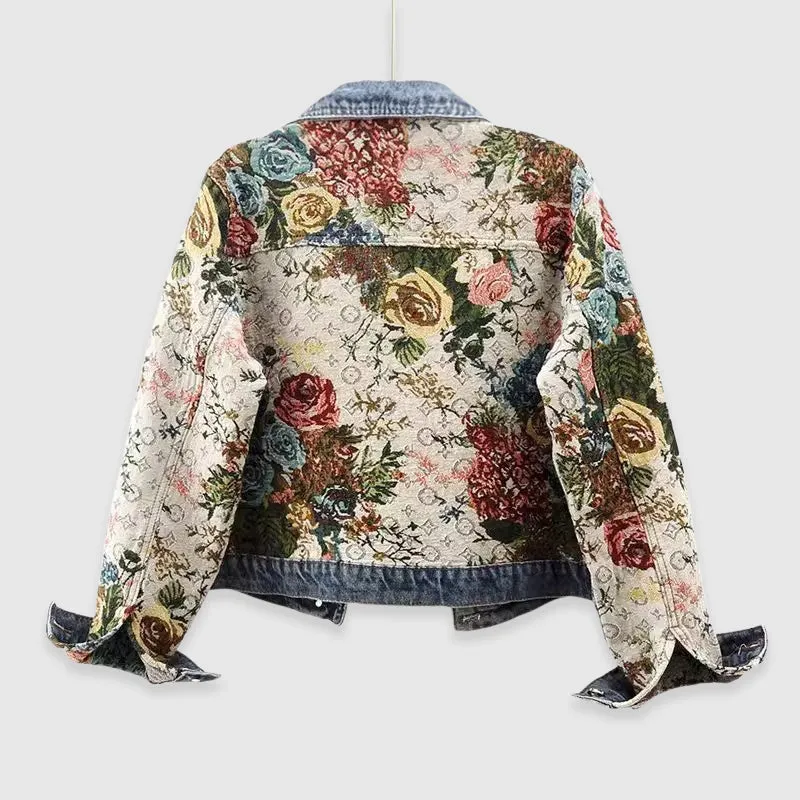 Chloe Bennett | Blossom Denim Jacket
