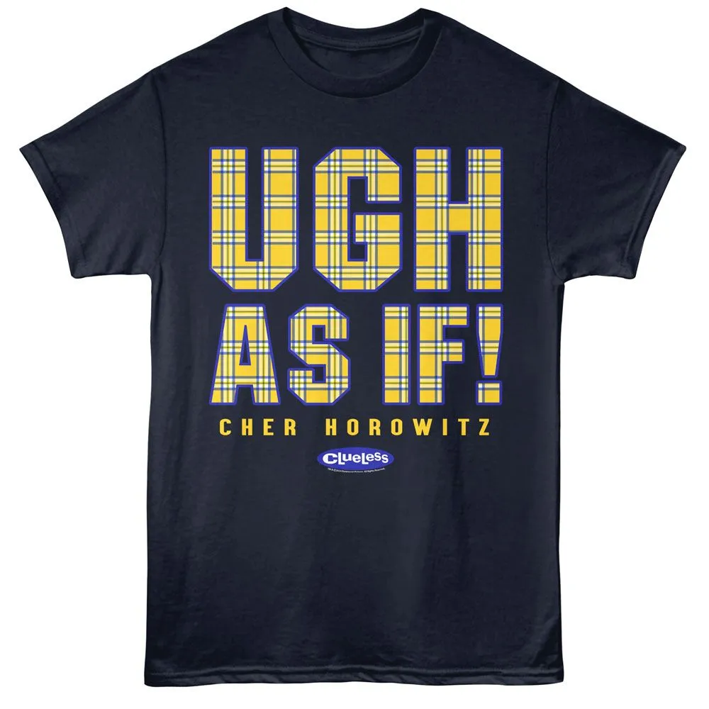 Clueless Ugh As If Navy T-Shirt
