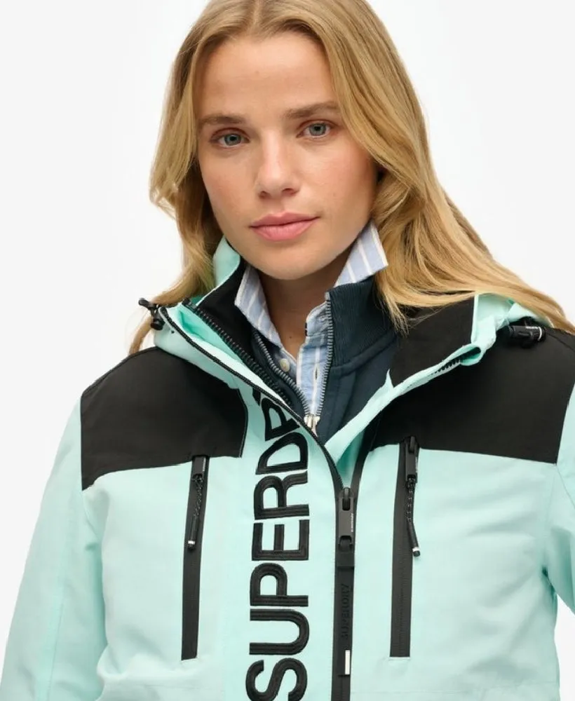 Colour Block Ultimate Windbreaker | Cali Blue/Black