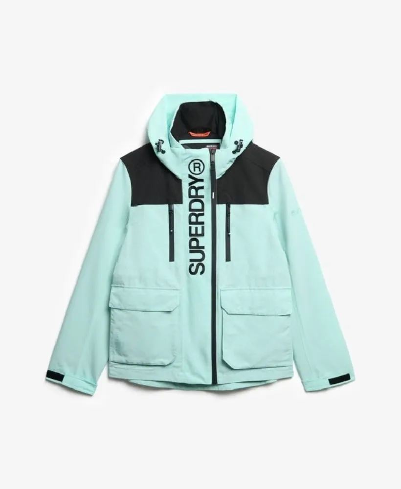 Colour Block Ultimate Windbreaker | Cali Blue/Black